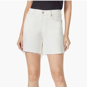 Habitual white Skylar raw hem Jean shorts denim 4 27